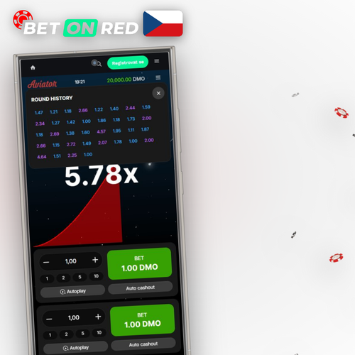 Betonred Casino Aviator – červené letadlo a stoupající multiplikátor crash hry