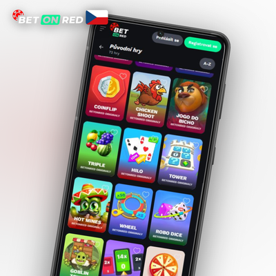 Více než 3 000 kasinových slotů dostupných v Betonred Casino mobilní aplikaci