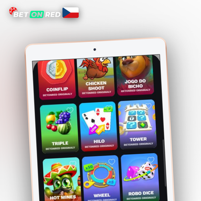 Živé kasino s ruletou a blackjackem od Evolution Gaming v Betonred Casino app