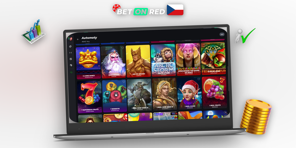 Betonred Casino pro PC zobrazuje sloty a sportovní kurzy na širokém monitoru